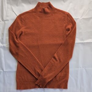 Joseph Warm Rust Knit Sweater